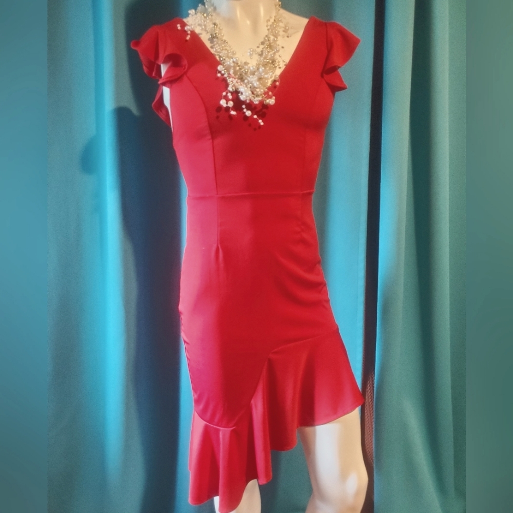 Women's  red dress size Medium